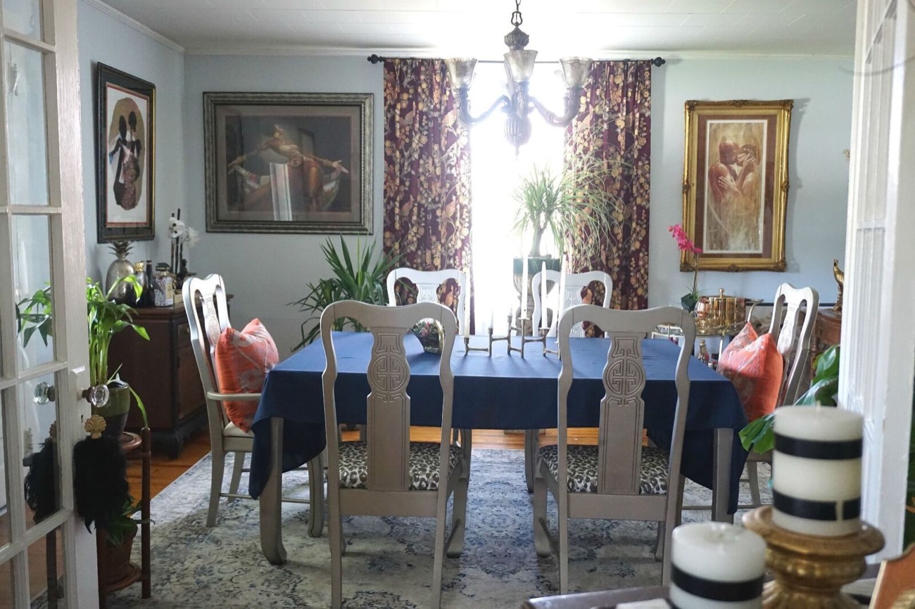 Afro Chinoiserie – Dining Room Reveal